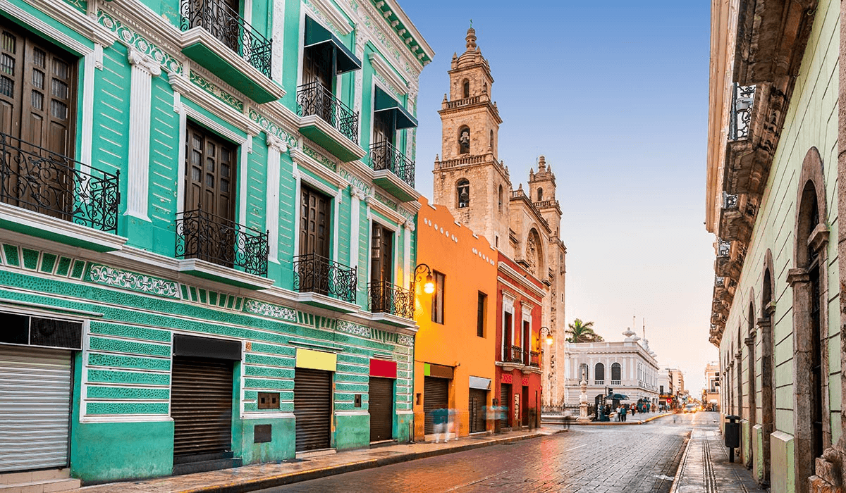 Calles coloniales de Mérida, Yucatán